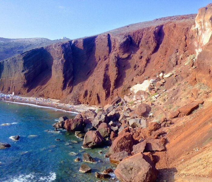 Red Beach Santorini