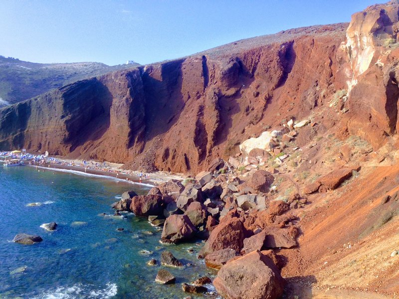 Red Beach Santorini